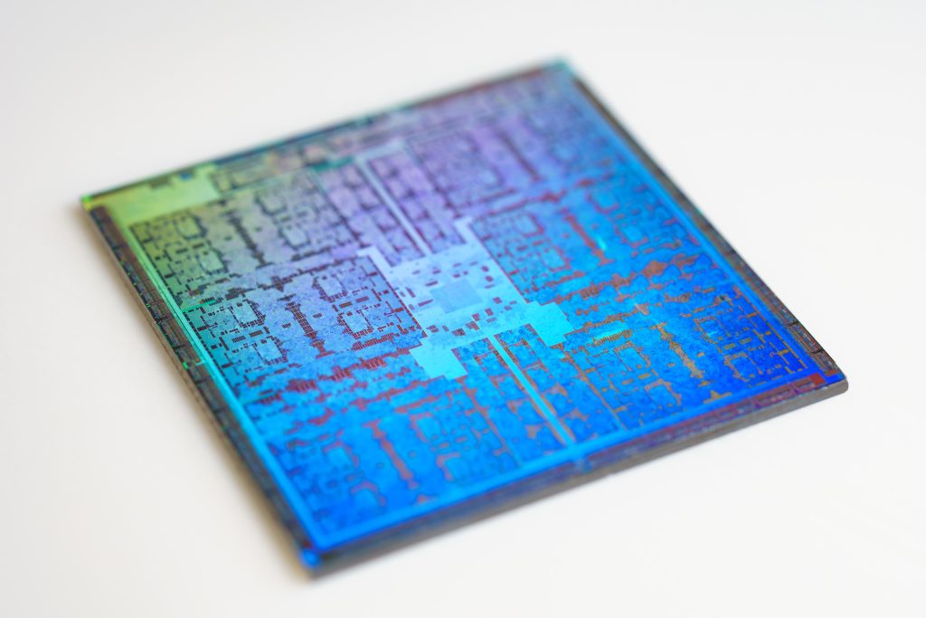 NVIDIA chip illustration