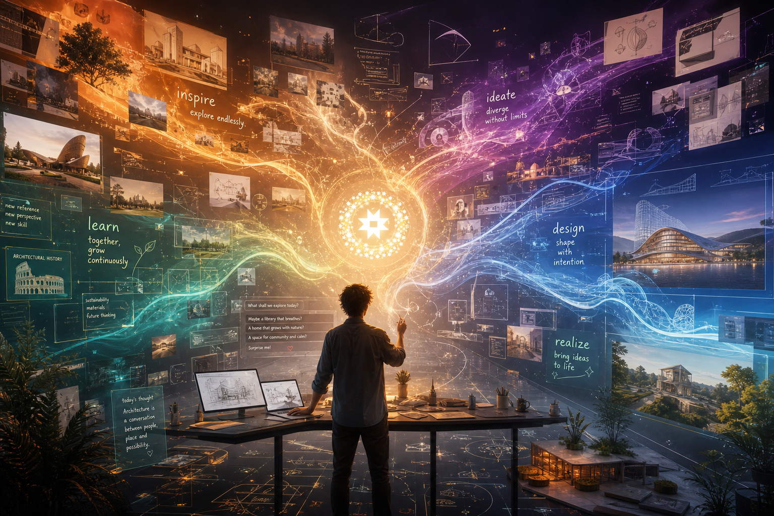 AI used for learning and creativity
